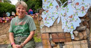 Beautiful butterfly sculpture trail brightens up town for summer