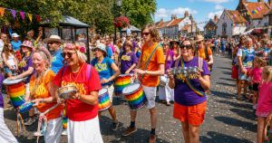 Photos show Norfolk seaside town bursting with colour for annual carnival