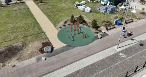 Scorching sun and drought causes problems for major seafront revamp