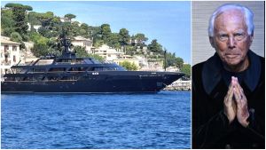 Armani, lo yacht adesso a disposizione degli eredi è in Toscana: una perla nera con dentro lusso e tecnologia