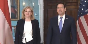 (VIDEO) Secretary Rubio Hosts Austrian Foreign Minister At State Department For Key Partnership Talks