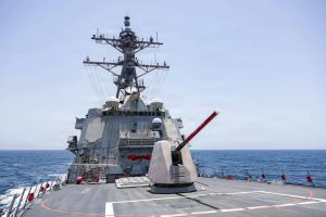 US military confirms firing on ship in Gulf of Oman to enforce blockade of Iran’s ports