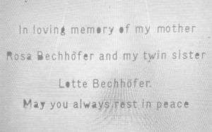 Emma Mogilensky’s Shoah Found testimony about babies left on the Kindertransport