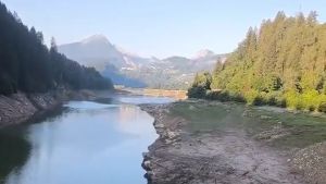 Emergenza idrica, ecco le condizioni del Lago di Centro Cadore