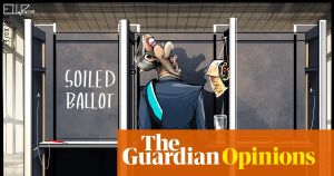 Ella Baron on Nigel Farage and the Clacton byelection – cartoon