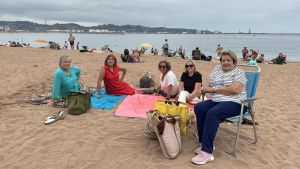 Al Gijón más entusiasta le hizo ilusión “sentir” el eclipse: 