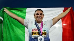 Argento di Sara Fantini agli Europei di atletica, Jacobs e Ali ko: staffetta in crisi