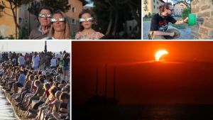 A Trieste lo spettacolo dell’eclissi di Sole bloccato sul più bello dalle nuvole
