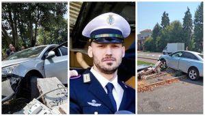 Caccia al pirata al volante dell’auto che ha trascinato per metri Diego Monopoli, comandante dei vigili di Rovellasca