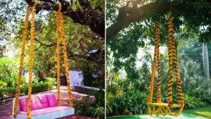 Hariyali Teej jhula decoration ideas: 10 Colourful ways to style swing at home