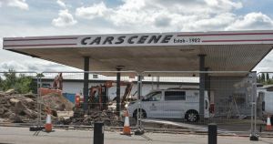 Work starts on building petrol station... despite objections from neighbours