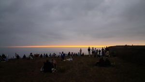 En gran parte de Asturias no se observó (por las nubes) el eclipse, aunque hubo gente con problemas: hasta 18 personas tuvieron algún daño en la vista