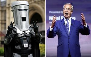 Accused of calling stunt election to avoid scrutiny, UK’s Farage faces joke candidate