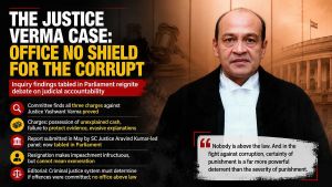 The Justice Verma Case: Office No Shield For The Corrupt