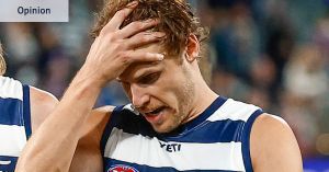 For Geelong, the safest path on Kolodjashnij was the hardest. They took the easy way