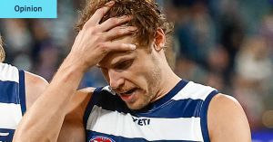 For Geelong, the safest path on Kolodjashnij was the hardest. They took the easy way