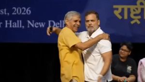 Rahul Gandhi mocks PM Modi’s foreign policy with ‘Meloni hug’ jibe