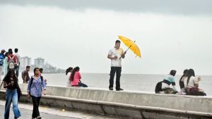 “Exercise caution on Marine Drive promenade”