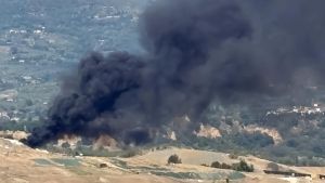 Incendio in discarica a Podere Rota: 
