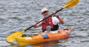Kayakers urged to join 500-mile challenge supporting farmers' mental health helpline