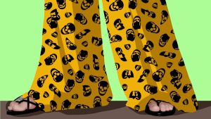 Die Hose am Abgrund