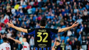 I nerazzurri scaldano i motori per l’Empoli. Bianco pensa al tridente con Moreo