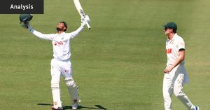 Australia taught a Test batting lesson by a side who refuse to beat themselves