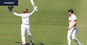 Australia taught a Test batting lesson by a side who refuse to beat themselves