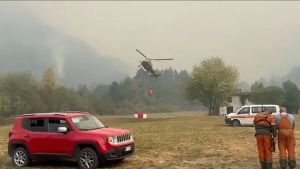 Incendio sul Monte Amariana, l'emergenza continua: il punto della situazione