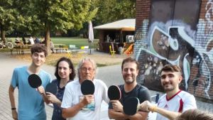 A Padova spopola il ping pong al parco, un club da 300 su Whatsapp