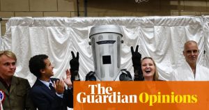 So Nigel Farage has beaten a man in a bin. But he’s in deep trouble, and he knows it
