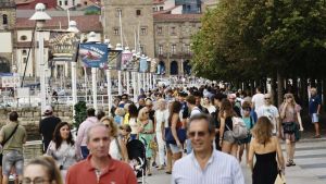 Lleno de hoteles en Gijón en una Semana Grande con más turistas extranjeros