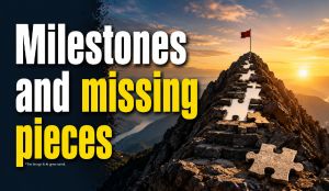 Milestones and missing pieces