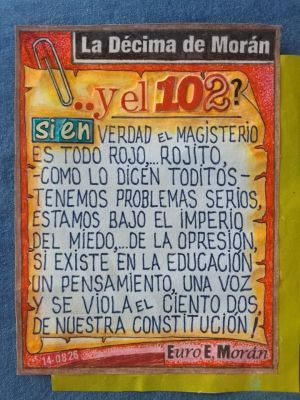 La Décima de Morán …y el 102? | Por: Euro E. Morán