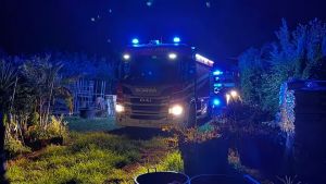 Cavallino, incendio al vivaio: a fuoco 300 metri di serra