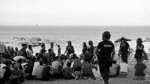 El puchero de Ceuta hirviendo con la infancia migrante