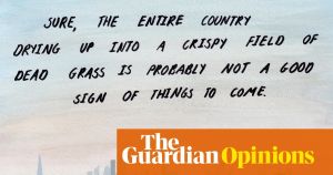 Natalya Lobanova on the positives to be gained from the UK’s latest heatwave – cartoon