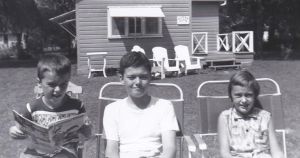 My mother never learned to swim; she made sure I did