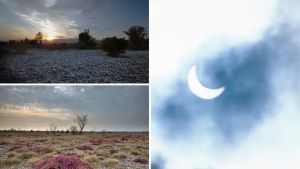 Immortalare un’eclissi nei Magredi: il viaggio nel tempo del fotografo Sergio Vaccher