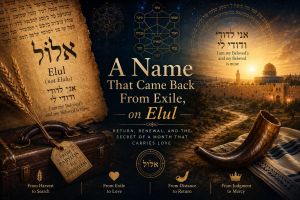 A Name That Came Back From Exile, on Elul