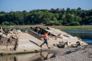 The Danube ran dry, and revealed an overblown metaphor