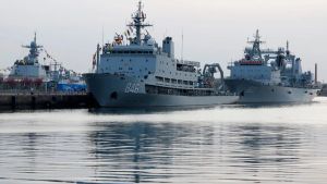 While the Chinese Navy is already in India's backyard, New Delhi is not far behind