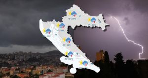 Stiže nagli preokret: Upaljeni su alarmi, pada temperatura, evo gdje će nevrijeme krenuti