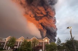 (VIDEO) Ukraine Launches Massive Drone Attack On Russia, Hitting Moscow Region Warehouses, Killing At Least 6