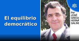 El equilibrio democrático