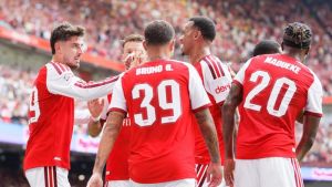 Košmaran takmičarski debi za Maresku: Arsenal nadigrao Siti za prvi trofej u sezoni