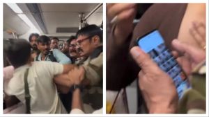 ‘Delete her photos’: Passengers grab CISF jawan’s collar after woman alleges privacy breach; video viral