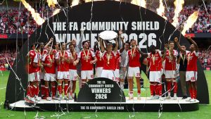 Mikel Arteta's Arsenal hammer Manchester City 3-0 to lift 18th Community Shield