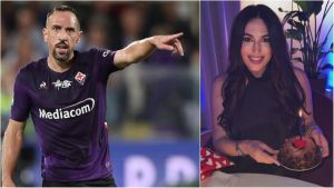 Franck Ribery e Greta Beccaglia: quell’amore nato sul campo di calcio e ora il fiocco azzurro