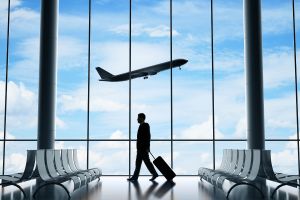 No one was manning the Delta desk at the airport. So a playful passenger grabbed the intercom.